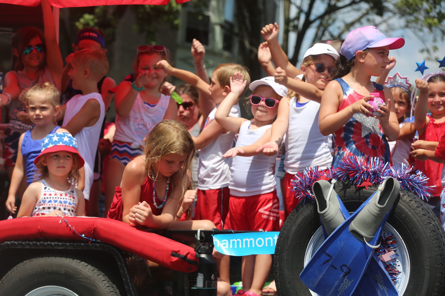 Hammonton's annual Fourth of July parade 2019 along Bellevue Avenue.